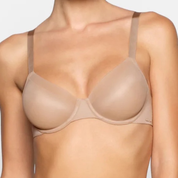 SKIMS No Show unlined molded Demi bra 34DD NWT (SK0004) - Picture 5 of 7